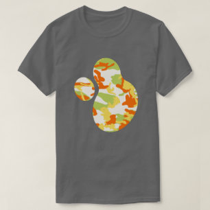 Zomer Camo Patroon Verf Spat v2 T-shirt