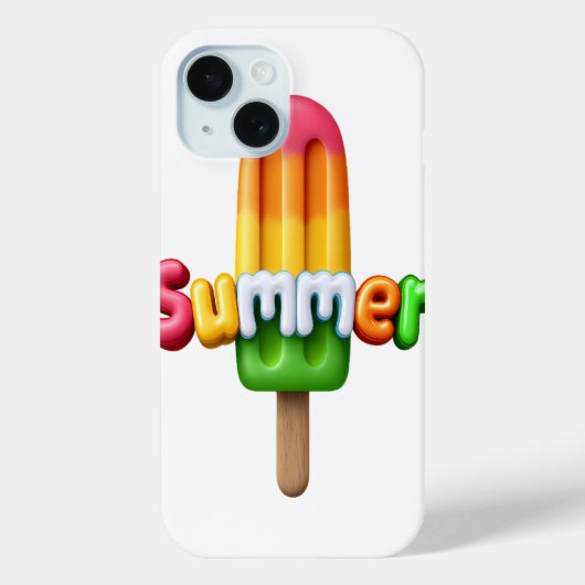 Zomer Case-Mate iPhone case (Achterkant)