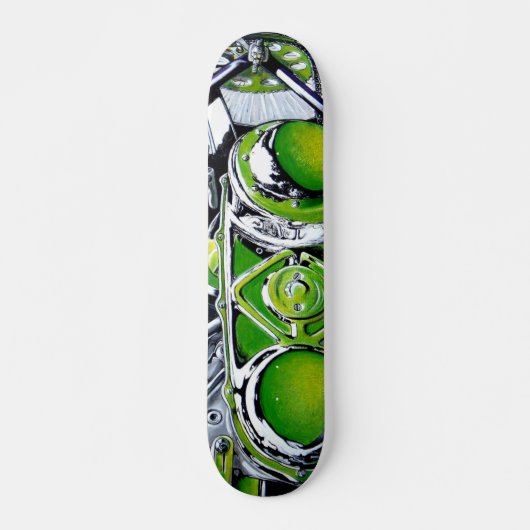 Zomer Chrome Skateboard (Voorkant)