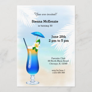 Zomer Cocktail Kaart
