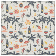 Zomer Cocktail Strand Patroon