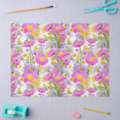 Zomer Cottage Tuin Wit Tissuepapier (Craft)