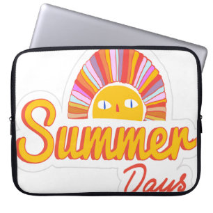 Zomer dag laptop sleeve