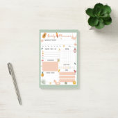 Zomer dagelijkse planner notitieblok post-it® notes (Kantoor)