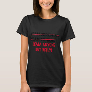 Zomer dat ik mooi werd Team Iedereen behalve Belly T-shirt