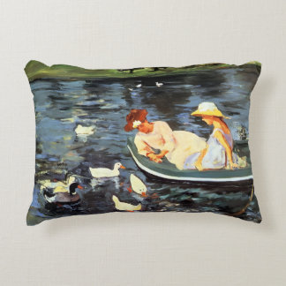 Zomer door Mary Cassatt Accent Kussen