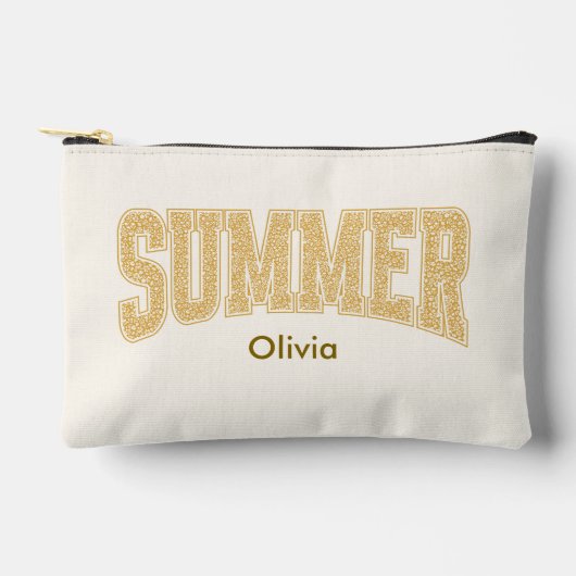 Zomer eindexamenfeest Bloemige make-up Etui (Voorkant)