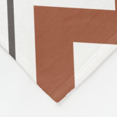 Zomer Elegant Kleurrijk Zigzag Fleece Deken (Hoek)