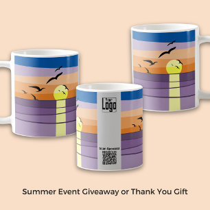 Zomer Event Giveaway of Bedankt Cadeau - Aangepast Koffiemok