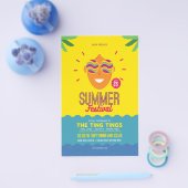 Zomer Festival Flyer (Enkel)