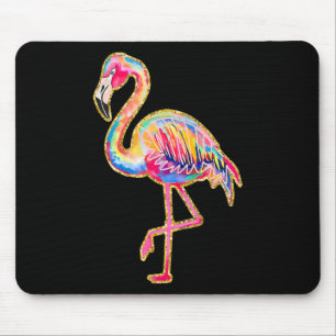 Zomer Flamingo Tropisch Hawaii Strand Zomer Vakant Muismat