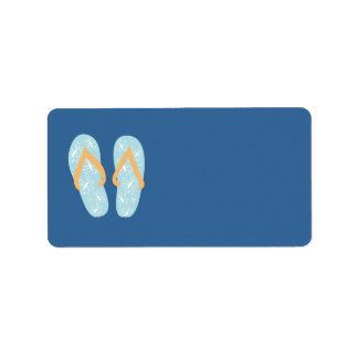 Zomer FlipFlops 1 Etiket