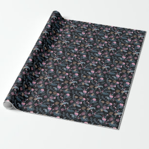 Zomer Flora Bloeiende Tuin Bloemen Cadeaupapier