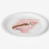 Zomer Fun Beach Party Papieren Bordje (Gekanteld)