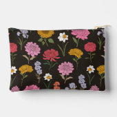 Zomer Garden Zwarte Bloem Bruidsmeisje Persoonlijk Etui (Achterkant)