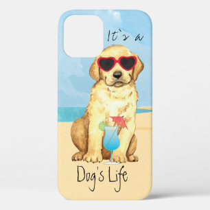 Zomer Geel Lab Hoesje-Mate iPhone Case