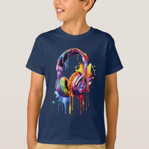 Zomer geluidsgolven t-shirt