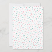 Zomer Gender Reveal Party Kaart (Achterkant)