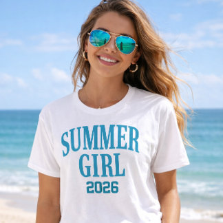 Zomer Girl 2026 Trendy Mode T-shirt