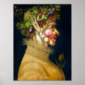 Zomer | Giuseppe Arcimboldo | Poster (Voorkant)