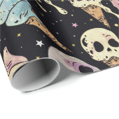 Zomer Goth Schedels & Ijs Cadeaupapier (Rol Hoek)