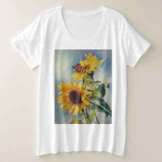 zomer grote maat t-shirt