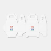 Zomer gunst box bedankdoosjes (Uitgevouwen)