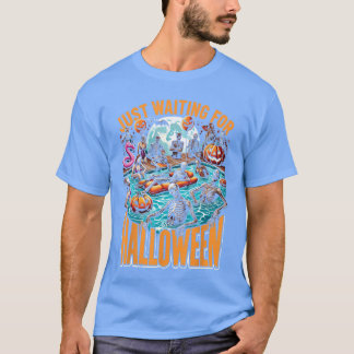Zomer Halloween Zomer Wacht gewoon op Hallo T-shirt