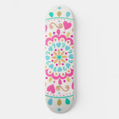 Zomer Hart Mandala Skateboard (Voorkant)