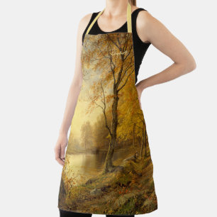 Zomer Herfst Herfstbladeren Natuur Vintage Fine Ar Schort