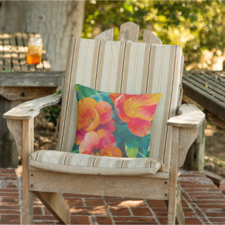 Zomer Hibiscus Tuin Kussens