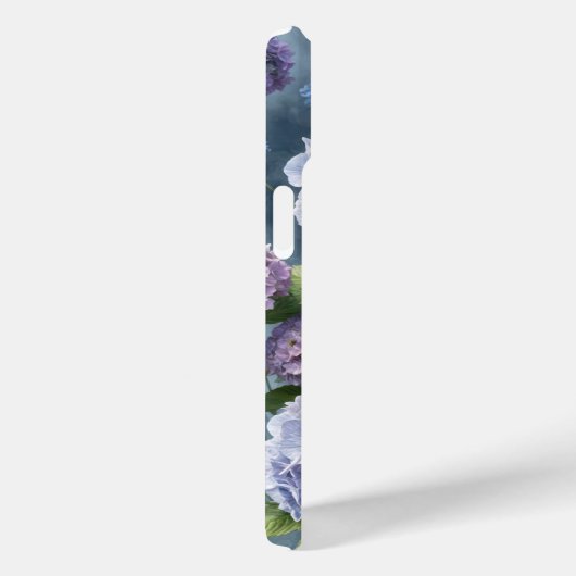 Zomer Hydrangea tuin Case-Mate iPhone Case (Achterkant / Rechts)