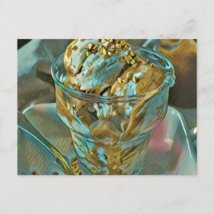 Zomer ijsje briefkaart