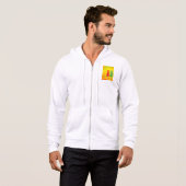 Zomer Ijslolly Trio Felgekleurde Ijslolly's Hoodie (Voorkant volledig)
