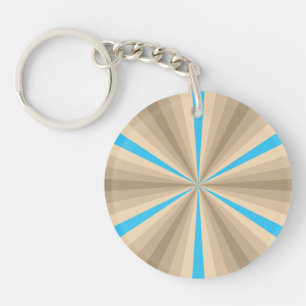 Zomer Illusie Acryl Sleutelhanger