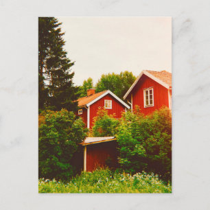 Zomer in Dalarna Briefkaart