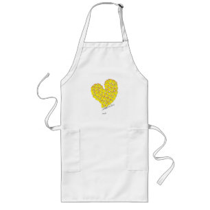 Zomer in de liefde - Zon & Beach Hearts Lang Schort