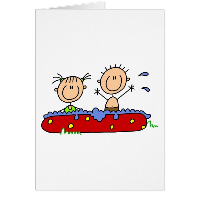 Zomer in de pool (Voorkant)