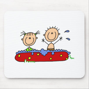 Zomer in de pool muismat