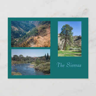 Zomer in de Sierras Briefkaart