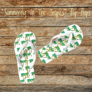 Zomer in de Tropen Teenslippers
