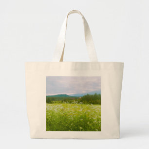 Zomer in Hälsingland - Helsingia Grote Tote Bag