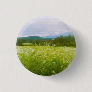 Zomer in Hälsingland - Helsingia Ronde Button 3,2 Cm
