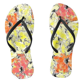 Zomer in Herfst Wildbloemen Teenslippers