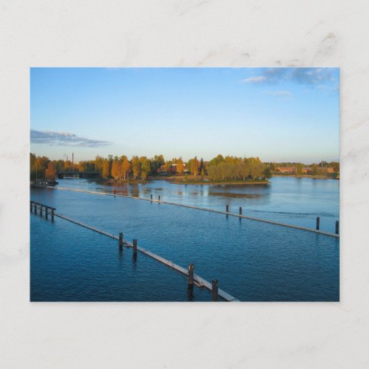 Zomer in het Briefkaart Joensuu (Voorkant)