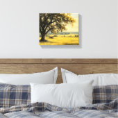 Zomer in het landschap canvas afdruk (Insitu (Slaapkamer))