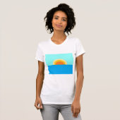 Zomer in het water t-shirt (Voorkant volledig)