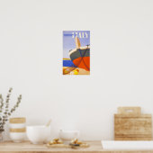 Zomer in Italië — herstelling van de valstrik Poster (Keuken)