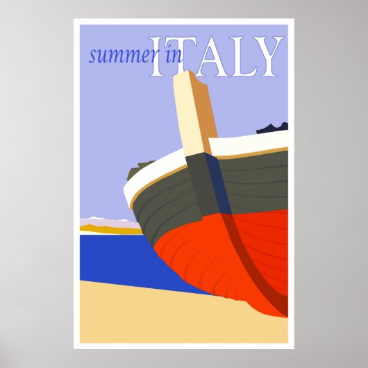  zomer in Italië Poster (Voorkant)