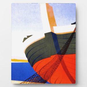 Zomer in Italië Vintage Travel Fotoplaat